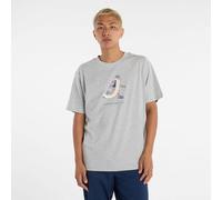 NEW BALANCE Herren Shirt Bearded Runner T-Shirt (MT53941) L ATHLETIC GREY (MT53941AG)