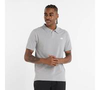 NEW BALANCE Herren Shirt Cotton Pique Polo L ATHLETIC GREY (MT51519AG)