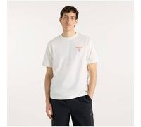 New Balance Herren Grab a Bite London T-Shirt in Weiß, Baumwolle, Größe XL