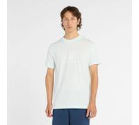 New Balance Sport Essentials Logo Kurzarm-t-shirt L Blue