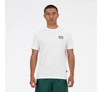 NEW BALANCE Herren Shirt Mens Lifestyle T-Shirt (MT41584) 2XL WHITE (MT41584WT)