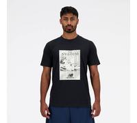 NEW BALANCE Herren Shirt Mens Lifestyle T-Shirt (MT41595) L BK
