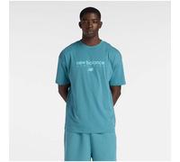 NEW BALANCE Herren Shirt Trackside T-Shirt (MT61D0U5) S BIG TEAL (MT61D0U5AAZ)