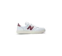 New Balance Herren Sneaker Leder T500, weiss / rot, Gr. 44EU