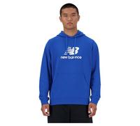 New Balance Herren Sport Essentials French Terry Logo Hoodie Sweatshirt, Blue Oasis, XL