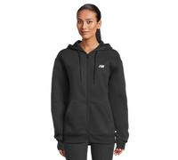 New Balance Jacke Sport Essentials Logo Fleece Full-Zip Schwarz S