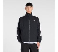 New Balance Herren Sport Essentials Winterized Windbreaker in Schwarz, Polywoven, Größe M