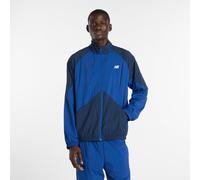 New Balance Herren Sport Legacy Jacket in Blau, Nylongewebe, Größe L