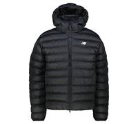 New Balance Herren Steppjacke HOODED PUFFER JACKET, schwarz, Gr. L
