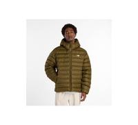 New Balance Herren Steppjacke mit Kapuze HOODED PUFFER JACKET, braun, Gr. S