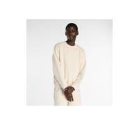 New Balance Herren Sweatshirt aus Baumwolle ATHLETICS FRENCH TERRY CREW, creme, Gr. L