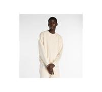 New Balance Herren Sweatshirt aus Baumwolle ATHLETICS FRENCH TERRY CREW, creme, Gr. M