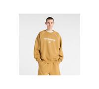 New Balance Herren Sweatshirt mit Baumwolle, braun, Gr. XXL