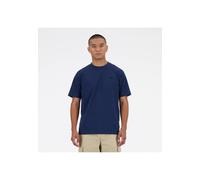 New Balance Herren T-Shirt aus Baumwolljersey ATHLETICS, navy, Gr. S