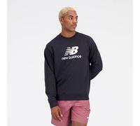 NEW BALANCE Herren T-Shirt Essentials Stacked Logo French Terry Crewneck (MT31538) XXL BK