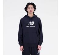NEW BALANCE Herren T-Shirt Essentials Stacked Logo French Terry Hoodie (MT31537) L BK