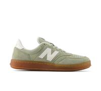 New Balance Herren T500 in Grün/Weiß, Wildleder/Mesh, Größe 42.5