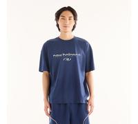 New Balance Herren T-Shirt TRACKSIDE, navy, Gr. S