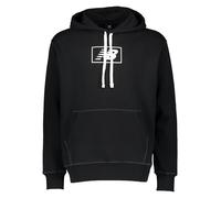 New Balance Essentials Brushed Back Hoodie Herren / BK / XXL