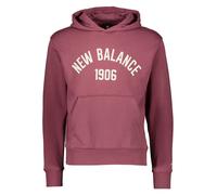 New Balance Hoodie "Essentials Varsity" in Pink - Größe L | Herren Sweatshirts Jacken