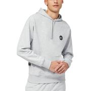 Athletic Grey M New Balance Hoops Essentials Fundamental Hoodie