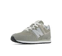 New Balance Kinder 574 Core in Grau/Weiß, Leather, Größe 37.5