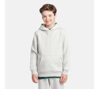 New Balance Jungen Brush Back Small Logo Hoodie in Grau, Baumwollfleece, Größe 10-11 jahre