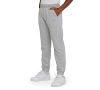 New Balance Jungen-Jogginghose mit lockerer Passform - weiche Baumwollmischung Fleece athletische Jogginghose mit Taschen (Größe 32-48), Grau meliert, 10-12