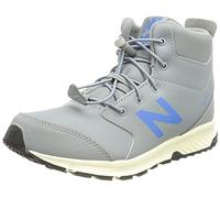 New Balance Jungen Straßen-Laufschuh, STEEL, 32 EU