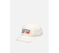 New Balance - Kappe 6 Panel Athletics Structured Hat - weiß - Größe T.U