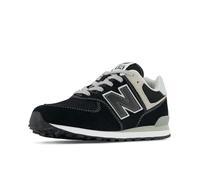 New Balance Kinder 574 Core Schuhe, Black/White, 38.5/W