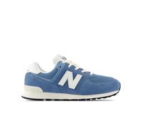 New Balance Kinder 574 Lace in Blau/Weiß, Wildleder/Mesh, Größe 38.5