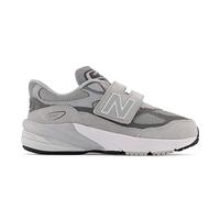 New Balance Kinder 990 V6 Schnür-Sneaker, Grau/Silber, 1 Big Kid