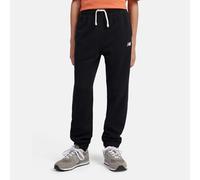 New Balance Kinder French Terry Small Logo Jogger in Schwarz, Baumwolle, Größe 7-8 jahre