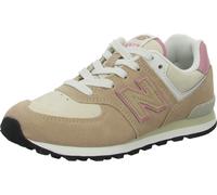 New Balance Kinder Halbschuhe zum Schnüren GC574QTC GC574V1 flat taupe/pink taffy normal 37½ EU