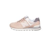 New Balance Leder-Sneakers "U574" in Apricot - Größe 42,5 | Damen Sneakers