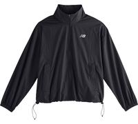 New Balance - Leichte, wasserfeste und winddichte Jacke - Athletics Packable Jacket W Black für Damen - Größe S - schwarz schwarz S