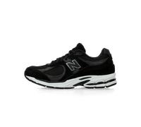 New Balance Herren 2002R in Schwarz/Grau/Weiß, Suede/Mesh, Größe 40.5