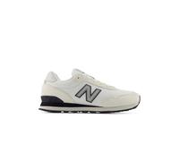 Sneaker NEW BALANCE "515", Herren, Gr. 45, weiß (nb 103 weiß, schwarz night, silber metallic), Leder, Textil, Schuhe Sneaker (79603731-45) nb 103 weiß, schwarz night, silber metallic