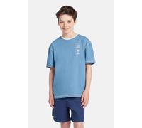 New Balance Made In Usa Boys 574 Diagram Tee Heronblu Größe: 156 | T-Shirts Outlet | kids