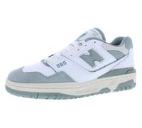 New Balance Men's 550 Sneakers, White Juniper, 9.5 Women/8 Men