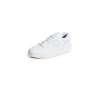 New Balance Men's BB550 Sneakers, White/White/White, 9.5 Medium US