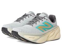 New Balance Men's Fresh Foam X More V5 Running Shoe, Brighton Grey/Calcium/Cyber Jade, 45.5 EU