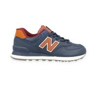 New Balance 574 Schuhe dunkelgrau reinrot - 44