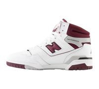 New Balance Ml574-Rugged Herrenschuhe, Weißes Burgunderrot, 42.5 EU