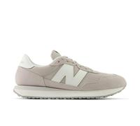 New Balance Men's 237 in Grau/Weiß, Leather, Größe 44.5 MS237LGG
