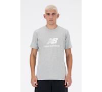 New Balance Nb Essentials Logo T-shirt In Grey Größe: L | Bedruckte T-Shirts Outlet | Herren | Grau