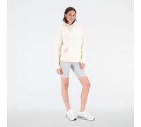 New Balance Team Cream Damen M New Balance Essentials Stacked Logo Hoodie