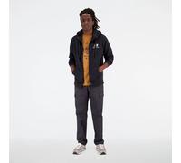 New Balance NB Essentials Stacked Logo Full Zip Herren Schlupfjacke, schwarz M