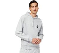 Athletic Grey M New Balance Hoops Essentials Fundamental Hoodie